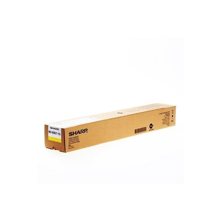 Cartouche jaune d'origine Sharp 61, pour imprimantes Sharp MX-2630