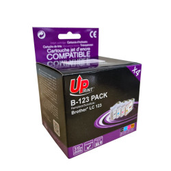 Cartouches compatibles Brother LC121/LC123/LC125/LC127 premium