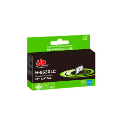 Cartouche Premium Cyan UPrint 3JA27AE pour HP OfficeJet Pro 9010/9012