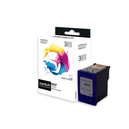 Cartouche Switch Premium compatible C9352CE pour HP DeskJet 39xx
