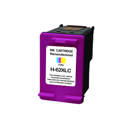 UPrint CL62XL Premium – Cartouche compatible HP C2P07AE-N°62XL