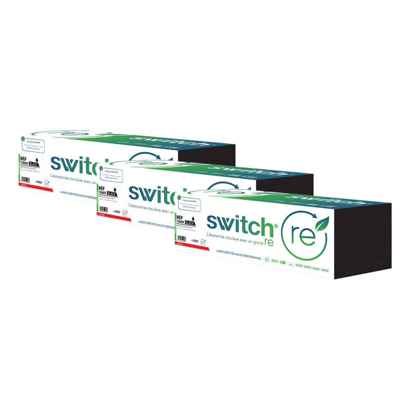 Lot de 3 Toner laser Canon 056H Noir | Premium | UnisCartouches
