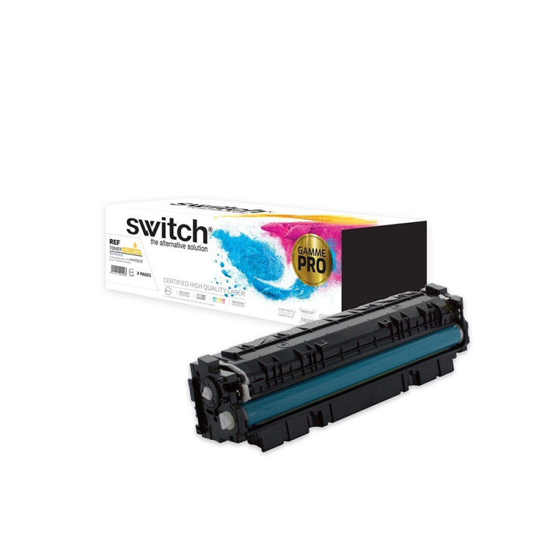 Cartouche toner Switch Premium compatible HP CF412X et 410XY