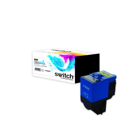 Cartouche Cyan Switch Premium pour Lexmark CX 310/410/510