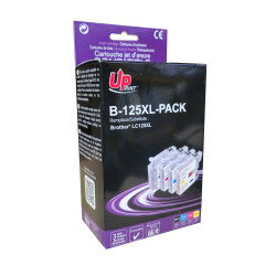Cartouches UPrint Premium pour imprimantes Brother LC125/127XL