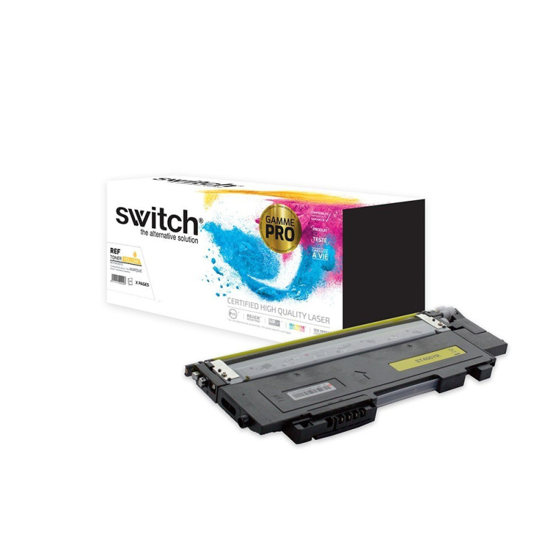 Cartouche laser compatible Samsung CLT-Y406SELS (Y406S) Switch Premium