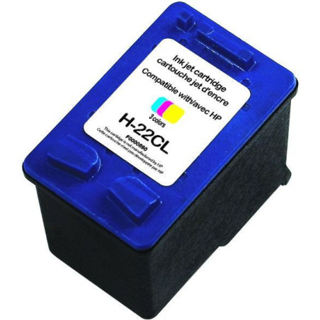 Cartouche UPrint CL Premium pour imprimantes HP, compatible C9352AE
