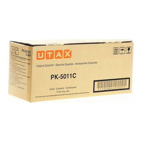 Toner Origine Cyan 1T02NRCUT0 - Triumph Adler P-C 3060 MFP &