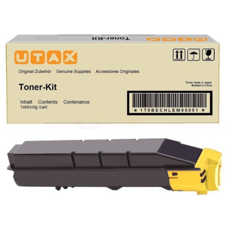 Cartouche jaune Origine 654510016 pour Triumph Adler 4505 Ci, 5505