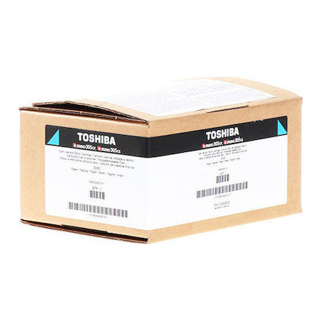 Cartouche Origine Cyan pour Toshiba E-Studio 305 CP/CS 306 CS