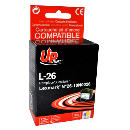 Cartouche Premium CL 10N0026 compatible UPrint pour imprimantes
