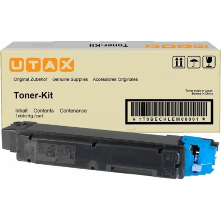 Cartouche Toner Cyan Origine UTAX 5012 pour Triumph-Adler / Utax